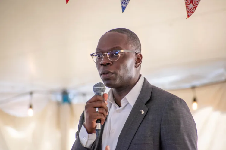 Gilchrist speaks at U.P. State Fair